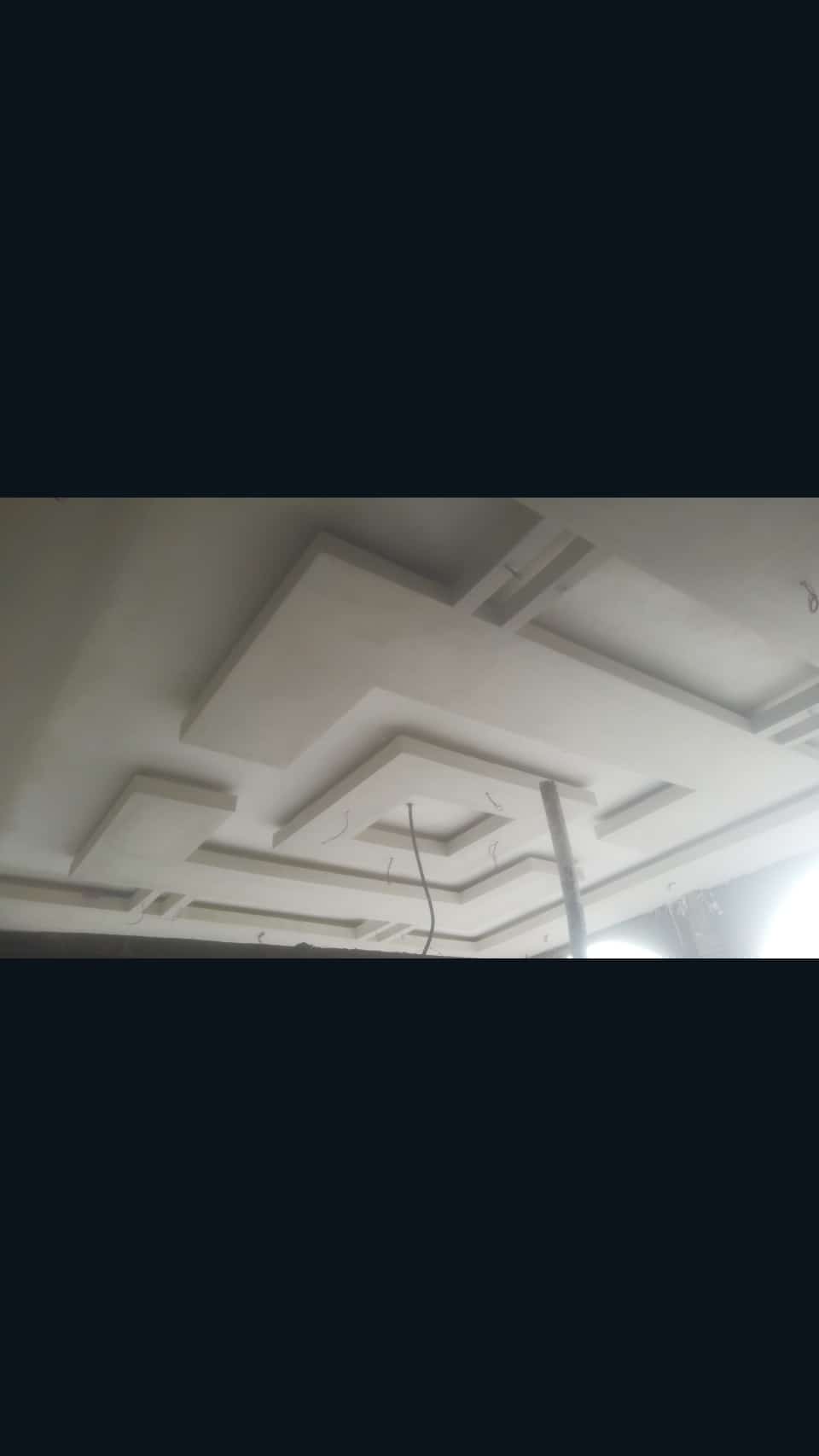 Plafond en staff